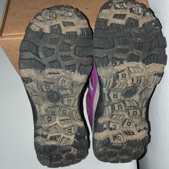 Merrell Oak Creek Waterproof Low Hiking Shoes Little Girls Size 13 M - Picture 9 of 11